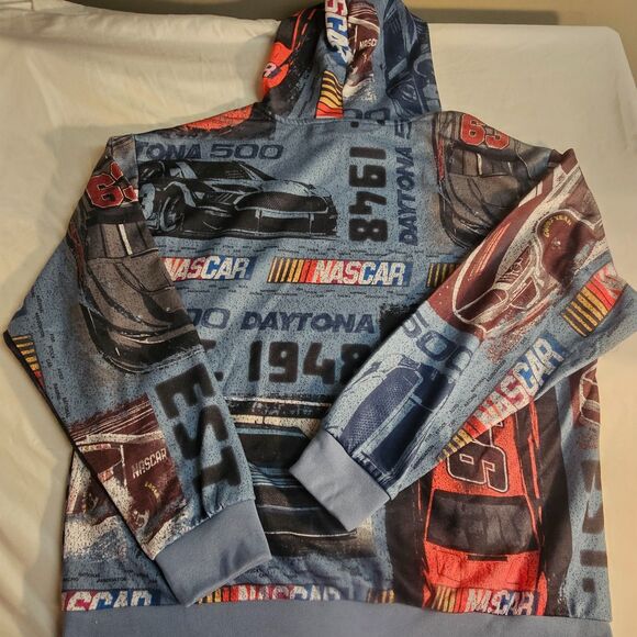 Nascar Other - Nascar Crewneck Sweatshirt in Blue, Red, Black
